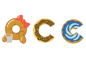 卡通个性字母设计flash动画